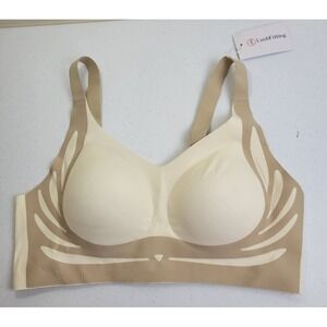 LushFitting Seamless Bra 4XL 5XL Nude Wireless Full Coverage Comfort